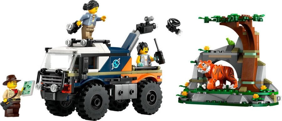 Lego City Orman Kaşifinin Arazi Kamyonu 