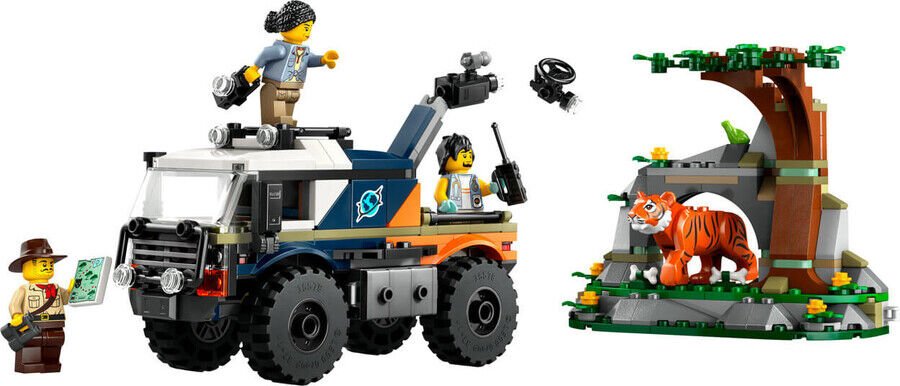 Lego City Orman Kaşifinin Arazi Kamyonu 
