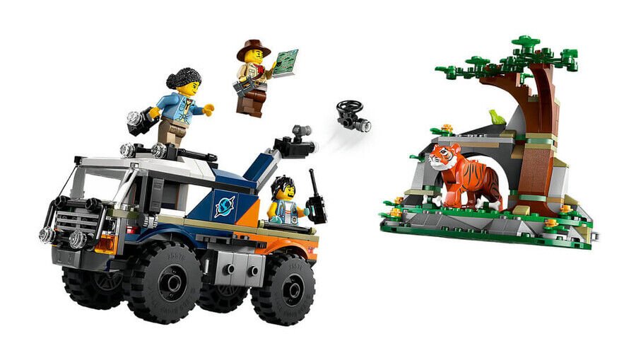 Lego City Orman Kaşifinin Arazi Kamyonu 