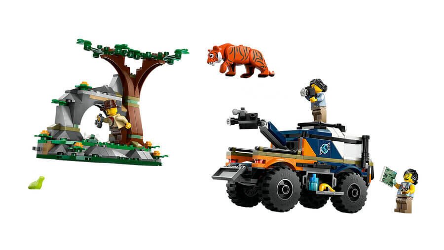Lego City Orman Kaşifinin Arazi Kamyonu 