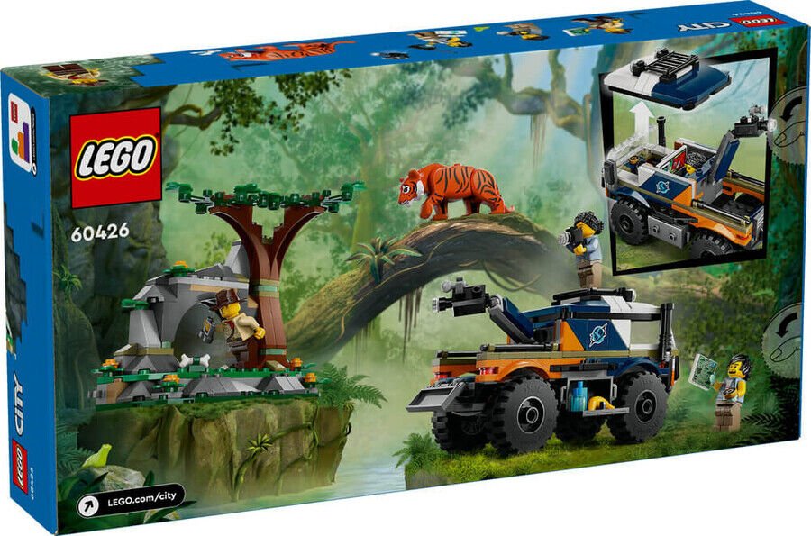 Lego City Orman Kaşifinin Arazi Kamyonu 