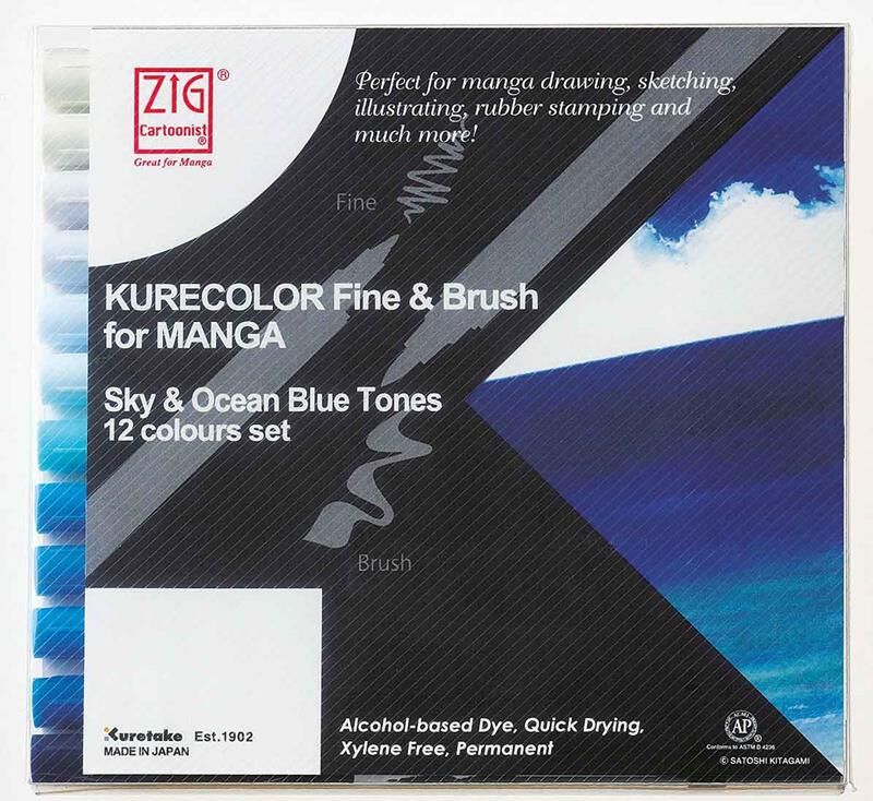 Zig Mangaka Fıne&Brush Cnkc-2200/12Vso 12 Li
