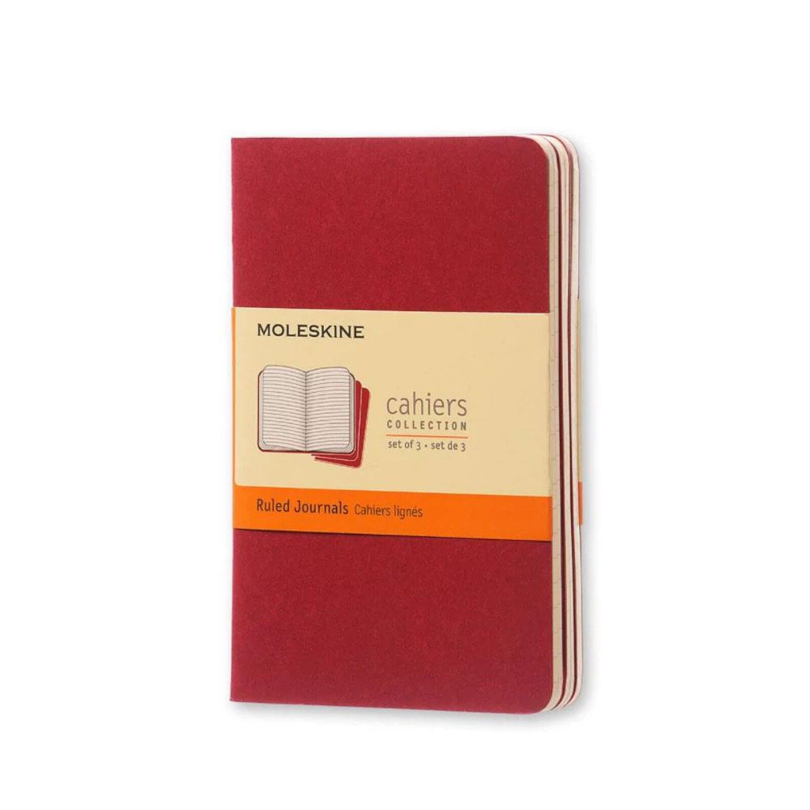 Moleskine NotebookCahier Ruled Kir Çiz 3 N/A