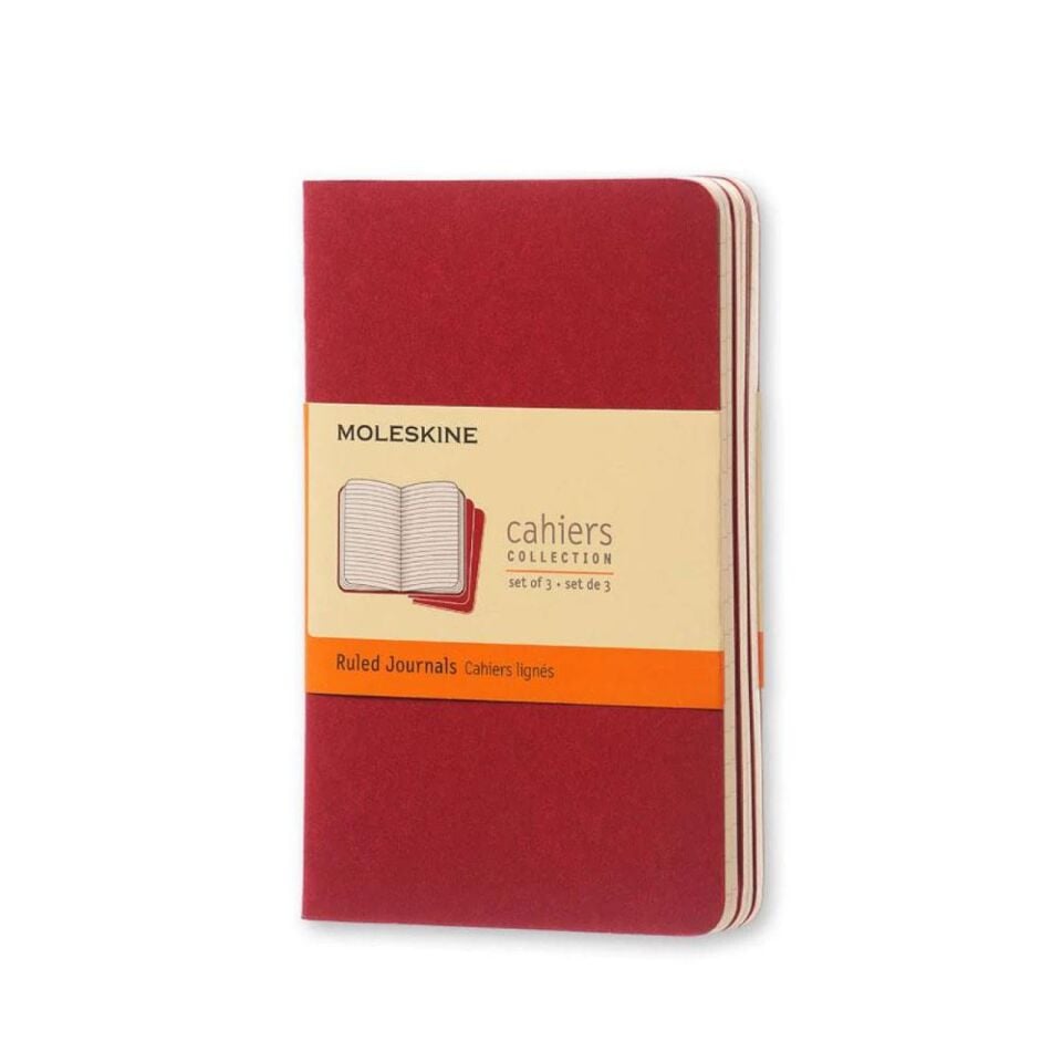 Moleskine NotebookCahier Ruled Kir Çiz 3 N/A