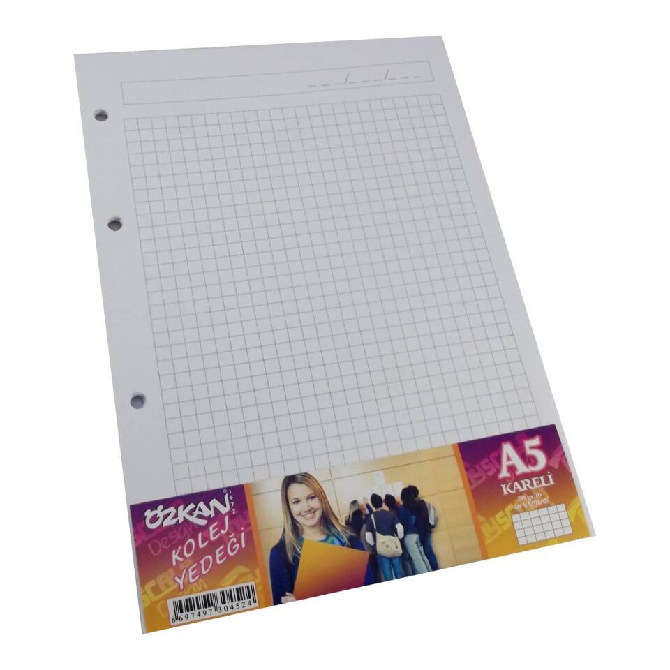 Özkan Kolej Yedeği A5 Kareli
