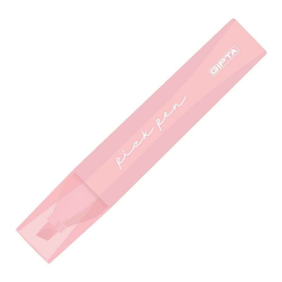 Gıpta Fosforlu Markör Pick Pen Açık Pembe