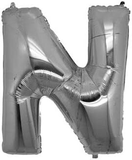 Balon Folyo 40'' Harf Gümüş N