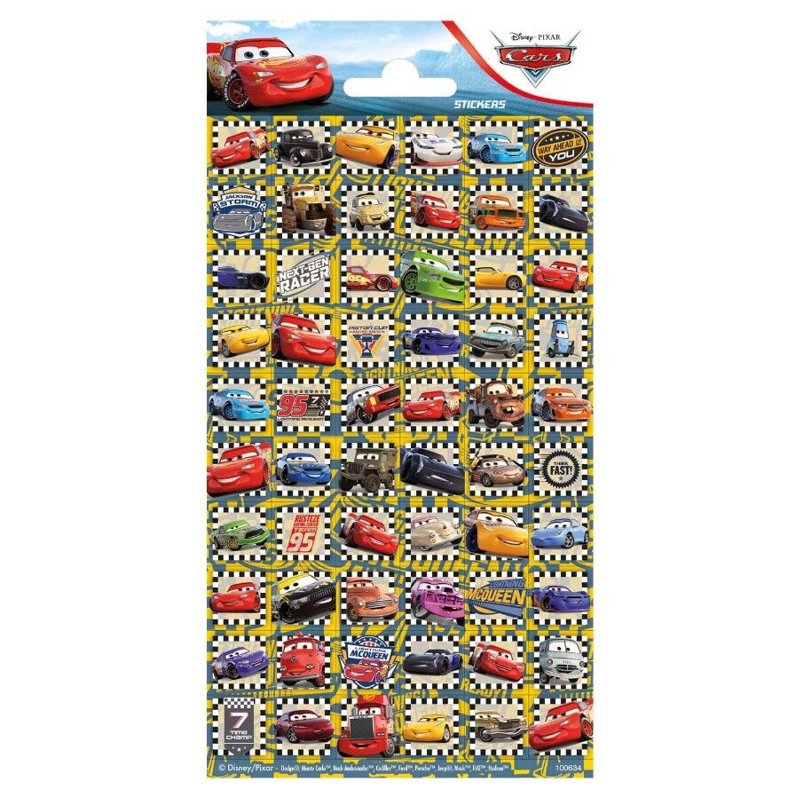 Taros Disney Cars Sticker Sh