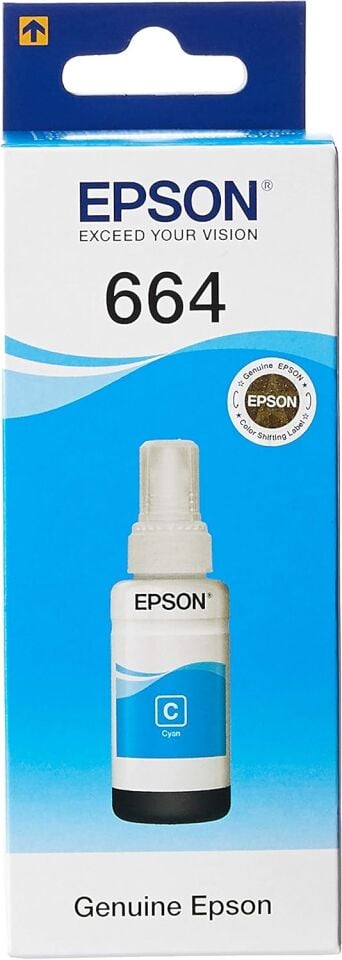 Epson T6642 Mavi Şişe Mürekkep