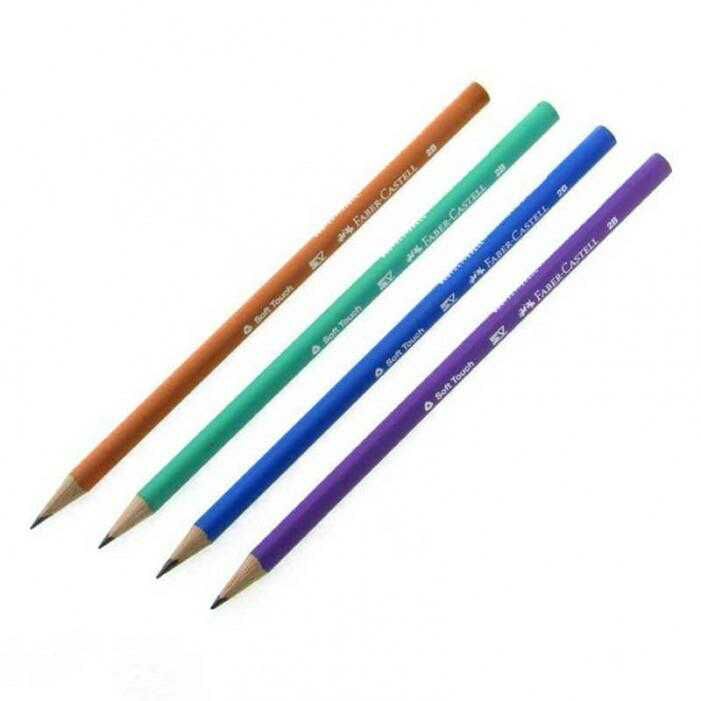Faber-Castell Pastel Mercanlı Kurşun Kalem 2B Üçge