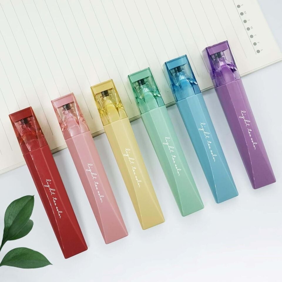 Gıpta Fosforlu Markor Pick Pen Mürdüm