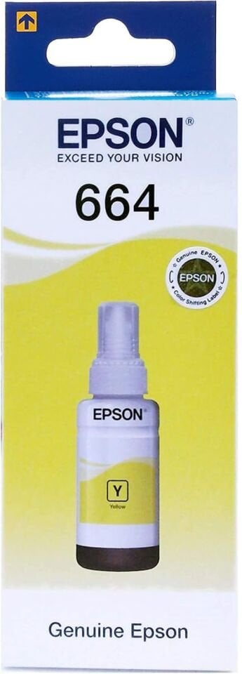 Epson T6644 Sarı Şişe Mürekkep