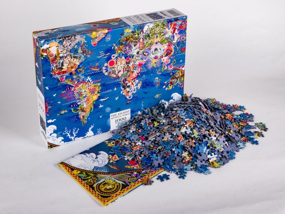 Gürbüz Mitolojik Puzzle 1000 Parça