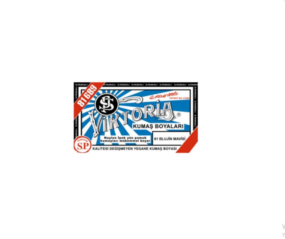 Viktoria Kumaş Boyası 61 Blujin Mavisi 10 Gr