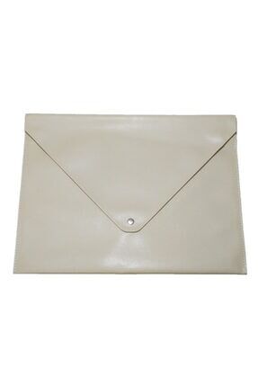 2K Çıtçıtlı Zarf Dosya A4 130-10 Bej 25,5x33,5 Cm