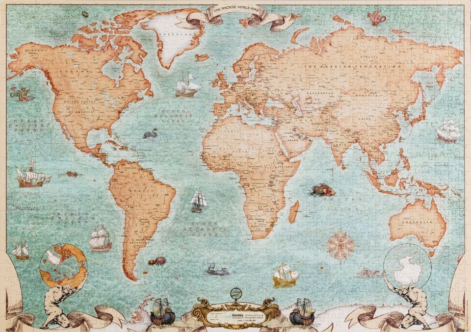 Gürbüz Antik Puzzle 1000 Parça