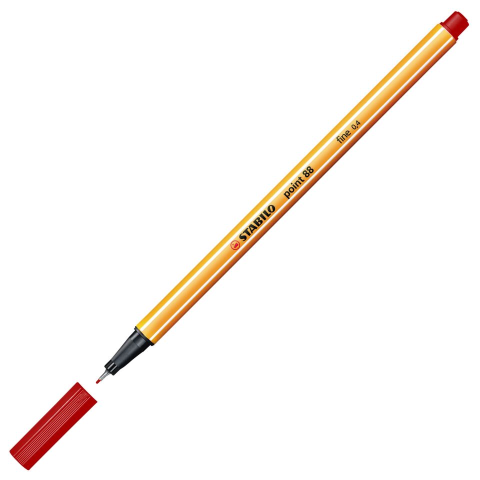 Stabilo Point 88 Koyu Kırmızı