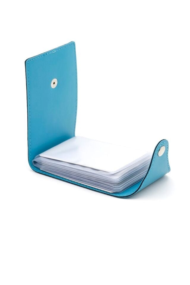 2K Kredi Kartlık 20 Kart 256-12 Yatay Turkuaz