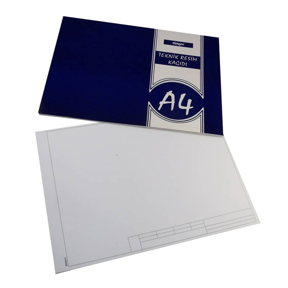 Özkan Teknik Resim Kağıdı A4 Dik