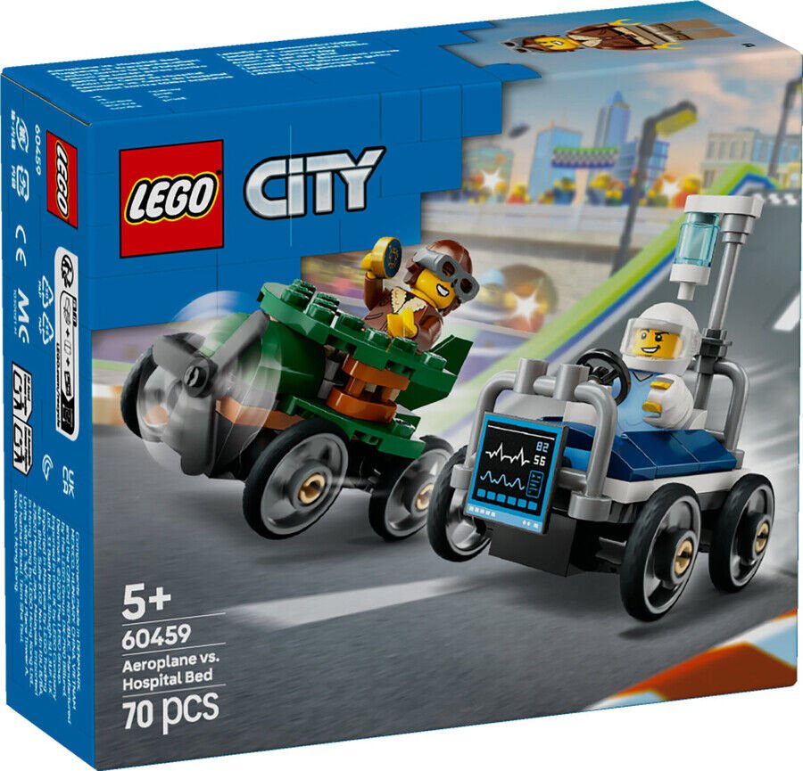 Lego Uçak Hastane Yatağına Karşı
