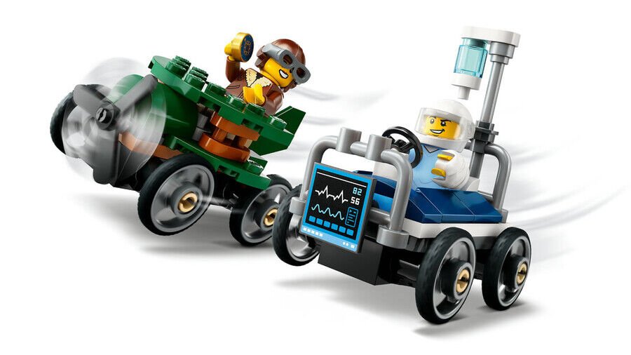 Lego Uçak Hastane Yatağına Karşı