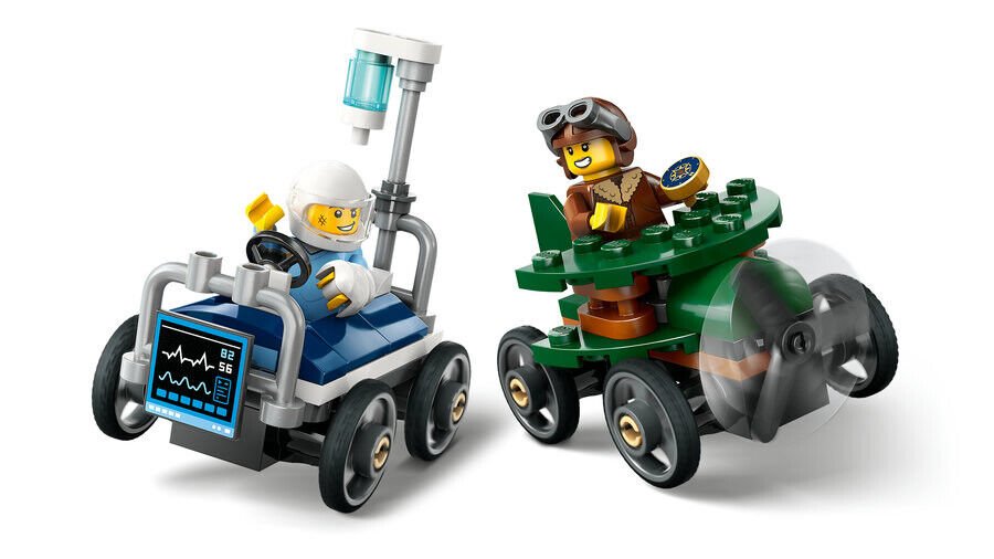Lego Uçak Hastane Yatağına Karşı