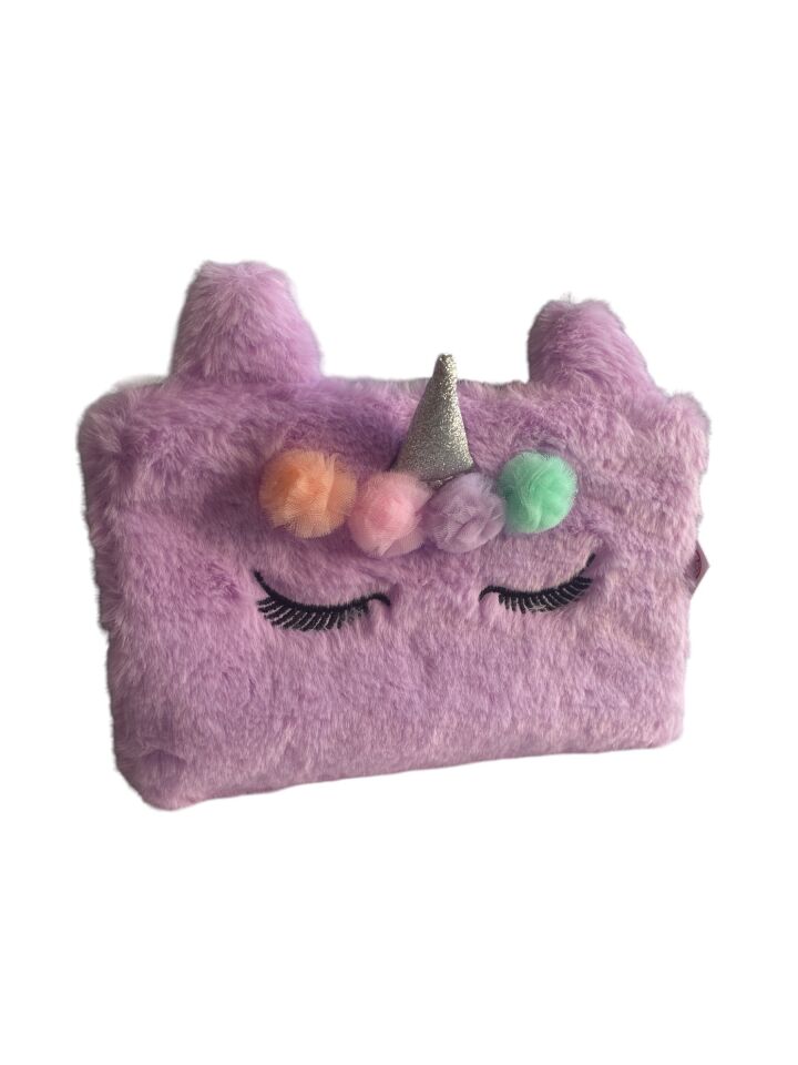 Dolphin Pc-1840 Peluş Kalem Çantası Unicorn