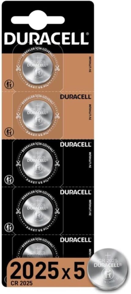 Duracell Pil Lithium 3V Tekli 2025