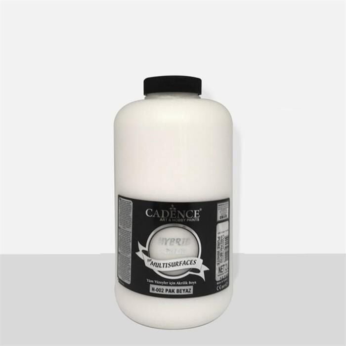 Cadence Hybrid Akrilik Multisurfaces H-002 Pak Beyaz 2000 Ml