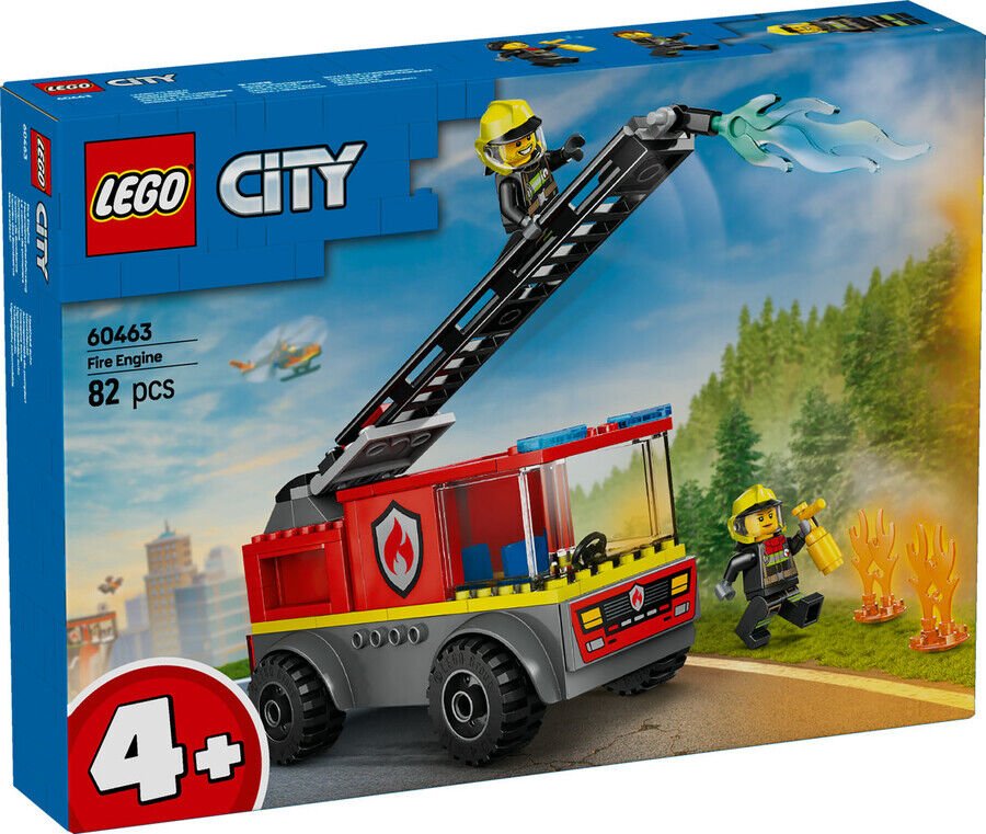 Lego City Merdivenli İtfaiye Kamyonu 
