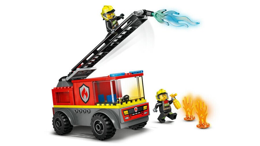 Lego City Merdivenli İtfaiye Kamyonu 