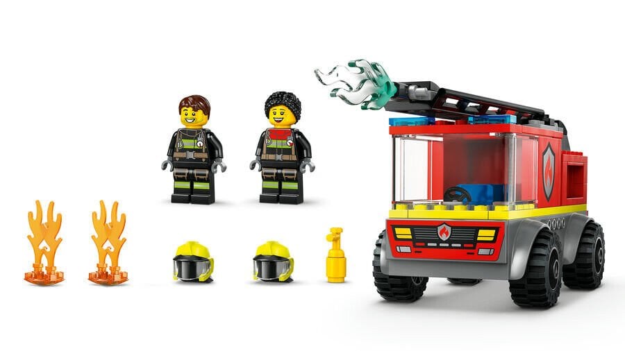 Lego City Merdivenli İtfaiye Kamyonu 