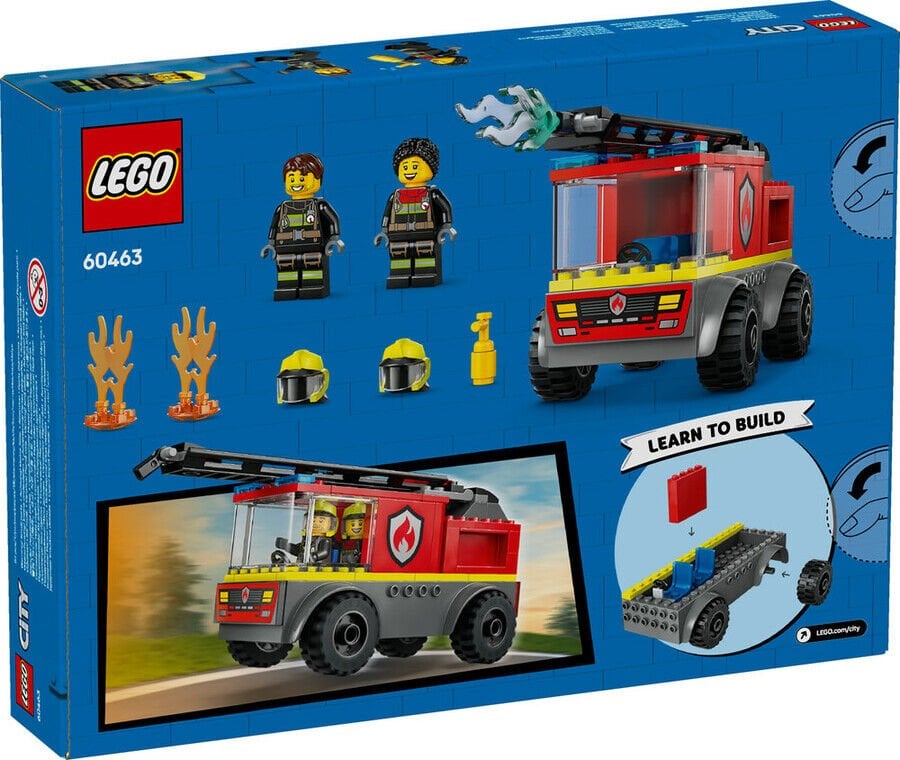 Lego City Merdivenli İtfaiye Kamyonu 