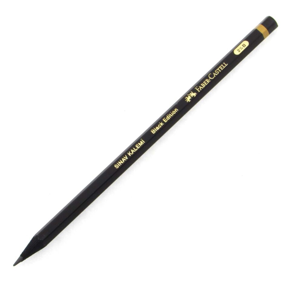 Faber-Castell Black Edition Sınav Kalemi 2.5 B