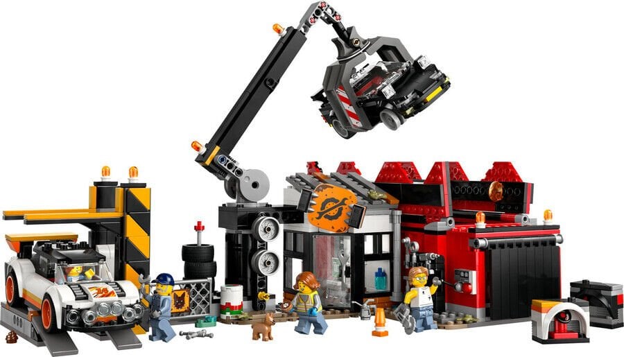 Lego Ninjago Hurdalık Ve Arabalar