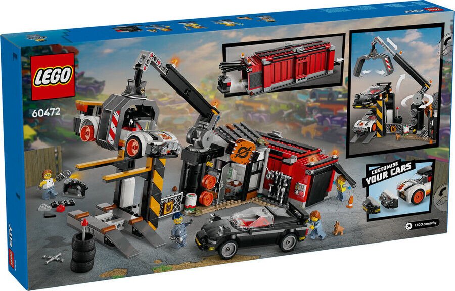 Lego Ninjago Hurdalık Ve Arabalar