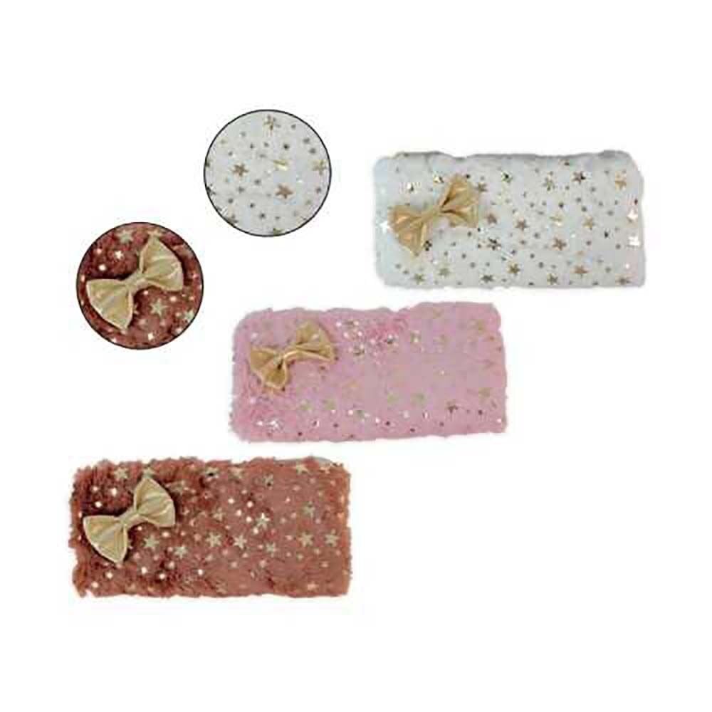 Dolphin Pc-630 Peluş Kalem Çantası Yaldızlı Kç