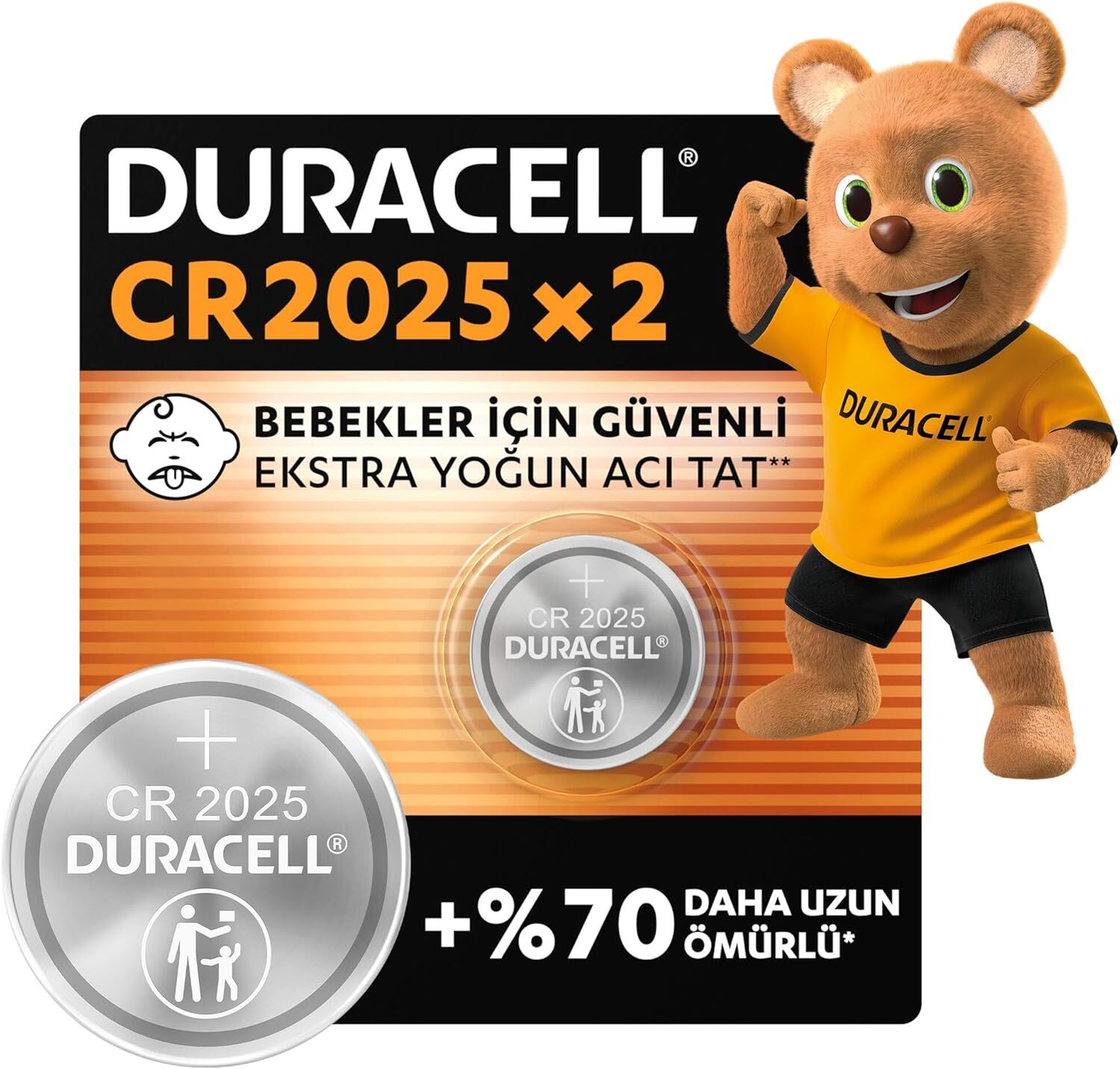 Duracell Pil Düğme 3V 2 Li 2025