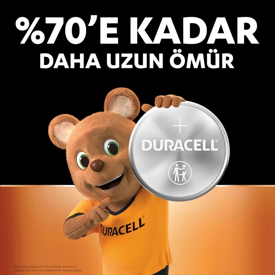 Duracell Pil Düğme 3V 2 Li 2025