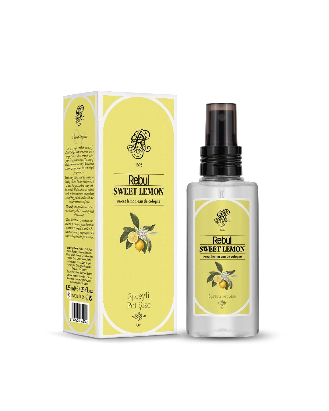 Rebul Kolonya 125 Ml Sweet Lemon