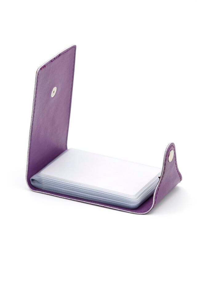 2K Kredi Kartlık 20 Kart 256-5 Yatay Lila