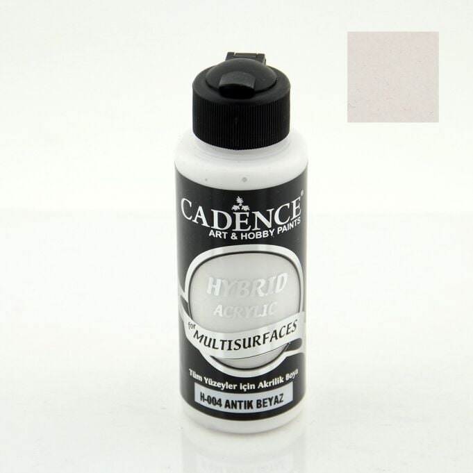 Cadence Hybrid Akrilik Multisurfaces H-004 Antik Beyaz 120 Ml