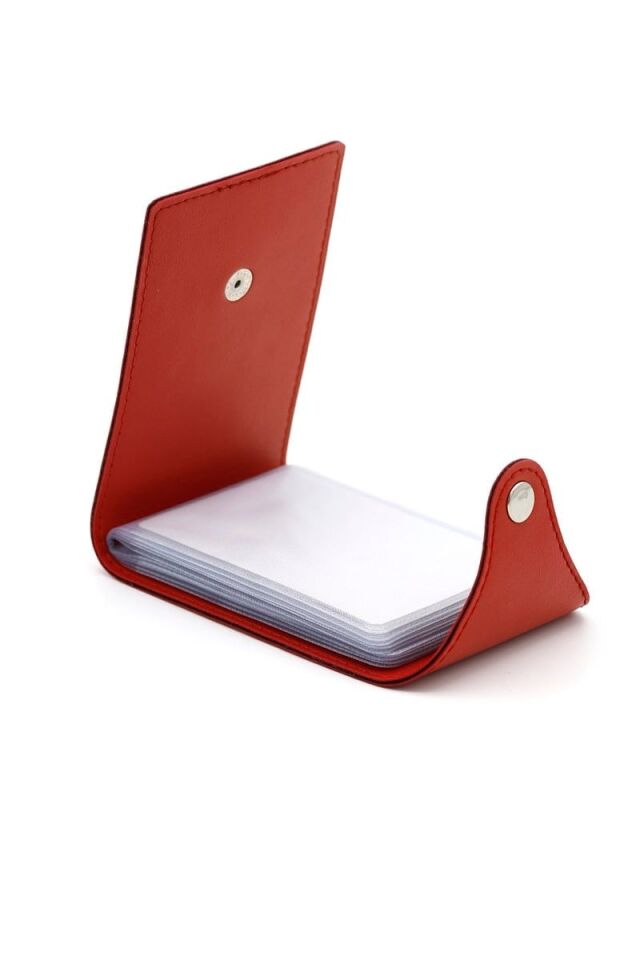 2K Kredi Kartlık 20 Kart 256-6 Yatay Kırmızı