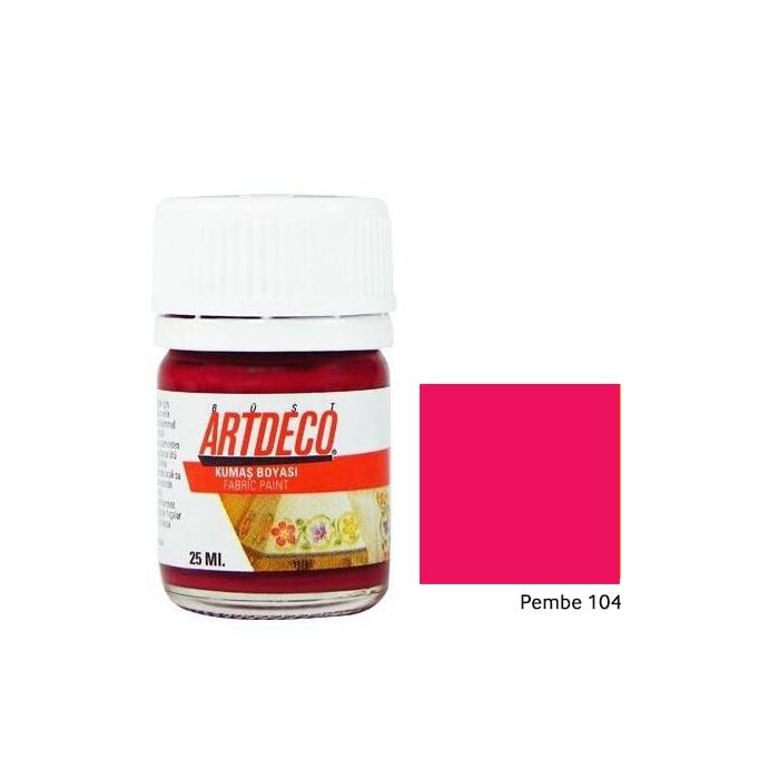 Artdeco Kumaş Boyası 25 Ml Pembe 104