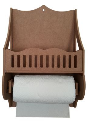 Okutan Ahşap Çitli Kağıt Havluluk Baharatlık Obje