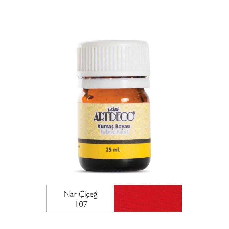 Artdeco Kumaş Boyası 25 Ml Nar Çiçeği 107
