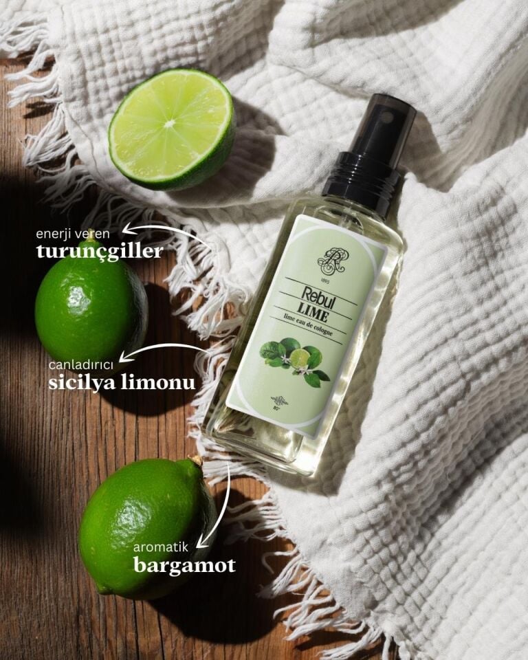 Rebul Kolonya 125 Ml Lime