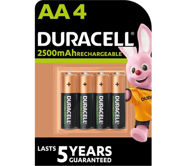 Duracell Pil Şarjlı 4 Lü AA Kalem 2500 Mah