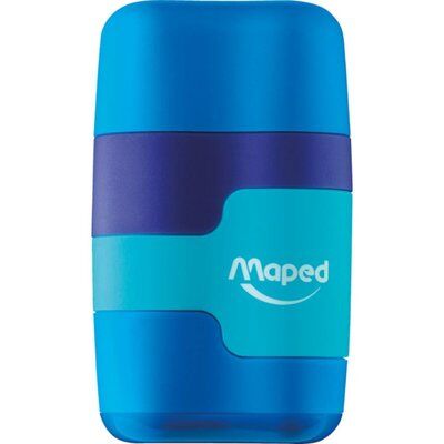 Maped Connect Renklii Çift Delikli Silgili Kalemtraş