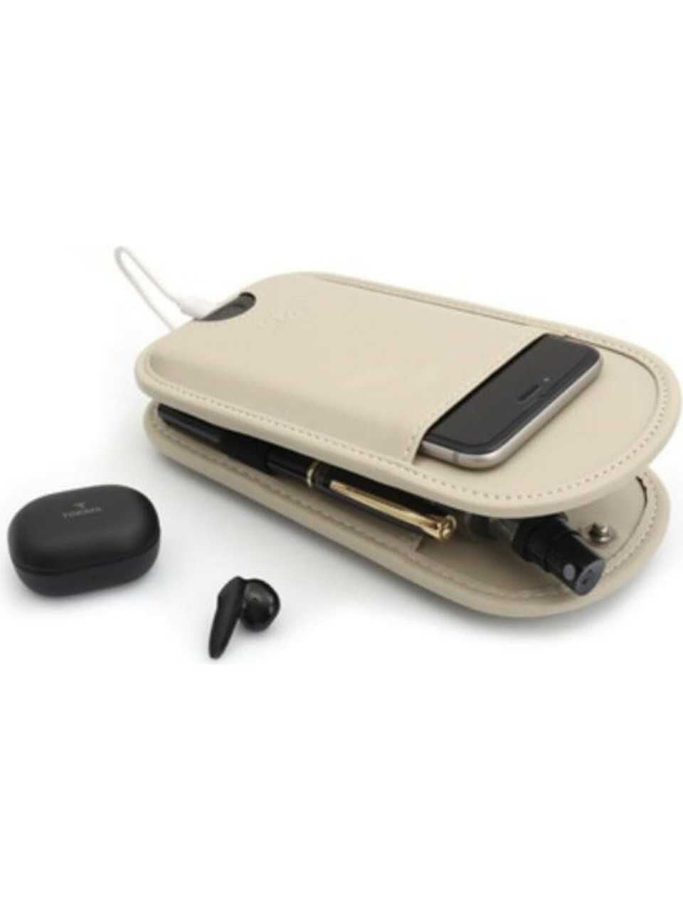 2K Unisex Çok Amaçlı Mini Çanta Bej